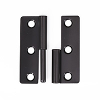 合頁(yè)定制廠家專業(yè)生產(chǎn)電泳黑色拆裝鉸鏈，脫卸合頁(yè)