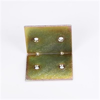 鎳色鐵角碼，家具鐵角碼60*40*40*2.0